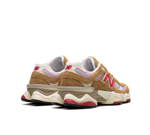 Tênis New Balance 9060 'Great Plains True Red' Bege/Marrom – foto 4