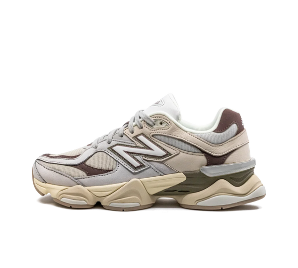 Tênis New Balance 9060 'Grey Matter Timberwolf' Cinza / Marrom