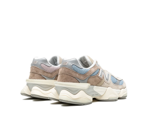 Tênis New Balance 9060 'Mushroom' Bege / Azul – foto 4