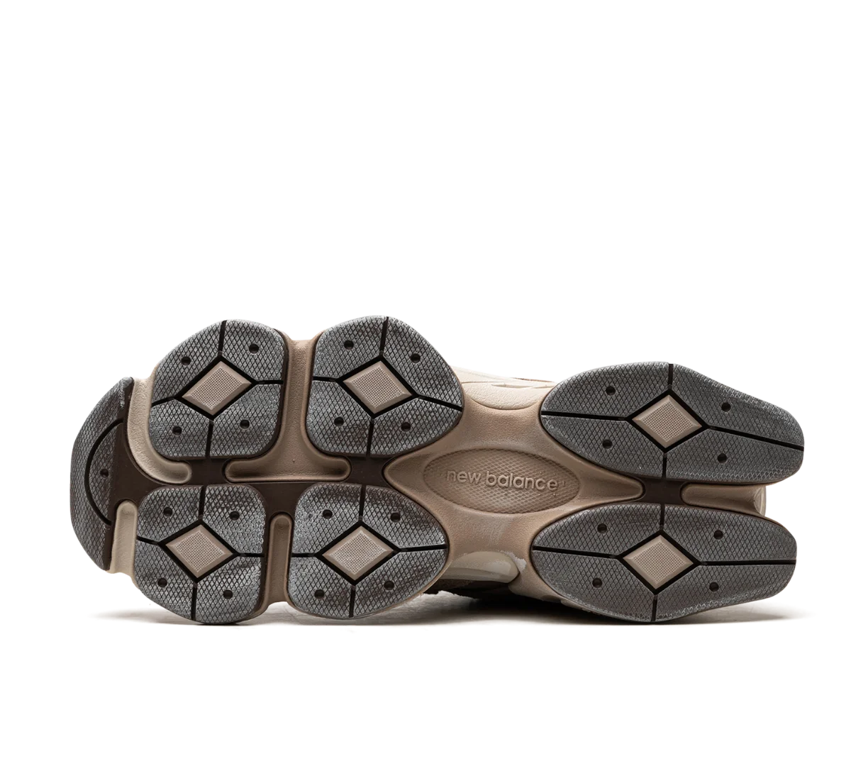 Tênis New Balance 9060 'Mushrrom Timberwolf' Marrom