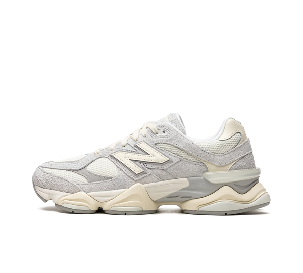 Tênis New Balance 9060 'Quartz Grey' Cinza / Creme – Juicy Sneakers