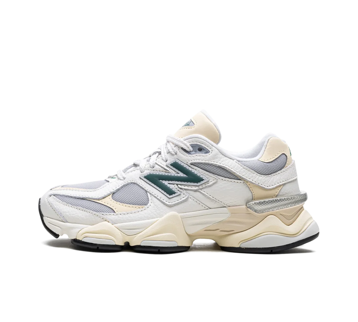 Tênis New Balance 9060 'Sea Salt Yellow' Branco / Verde