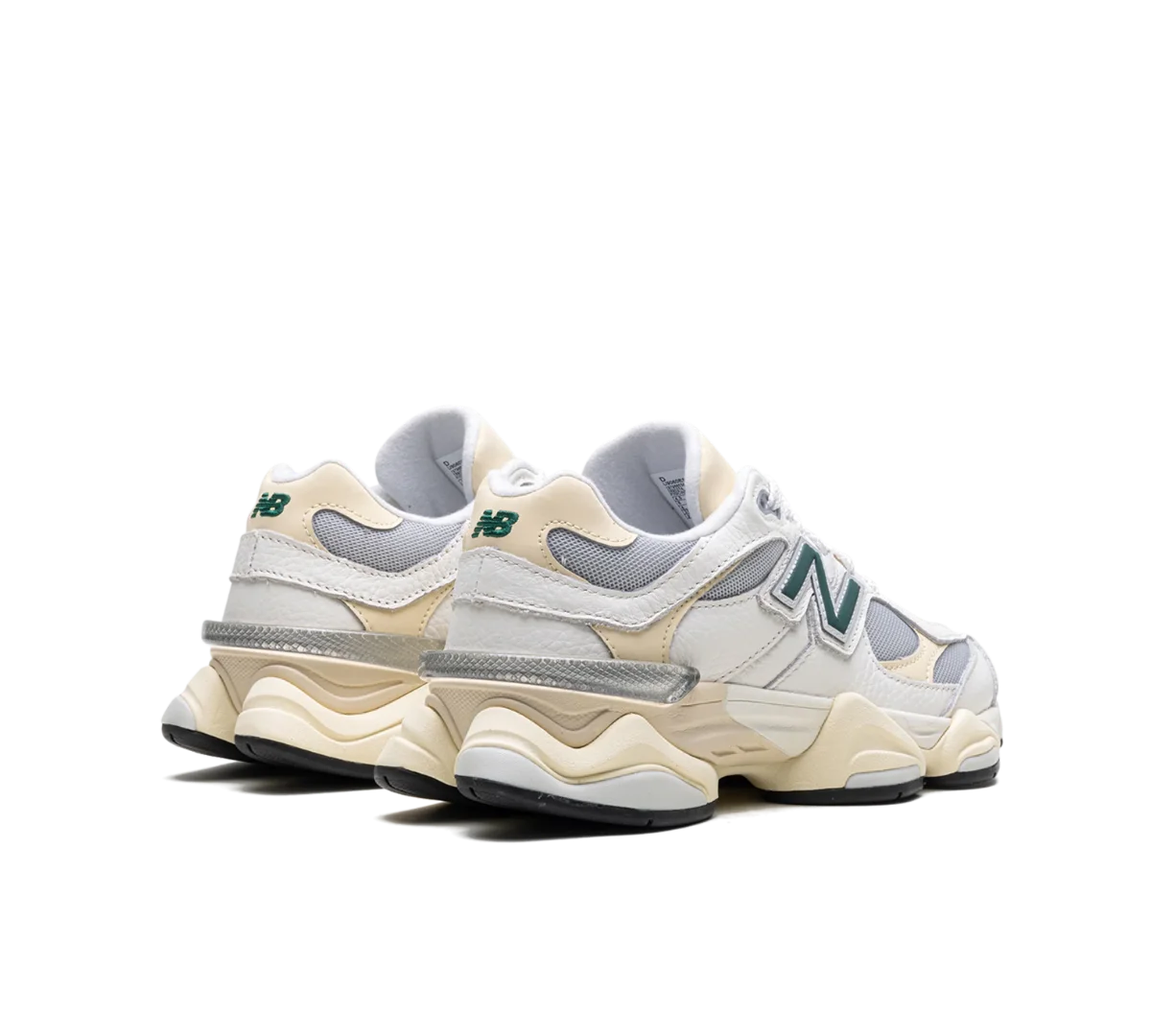 Tênis New Balance 9060 'Sea Salt Yellow' Branco / Verde