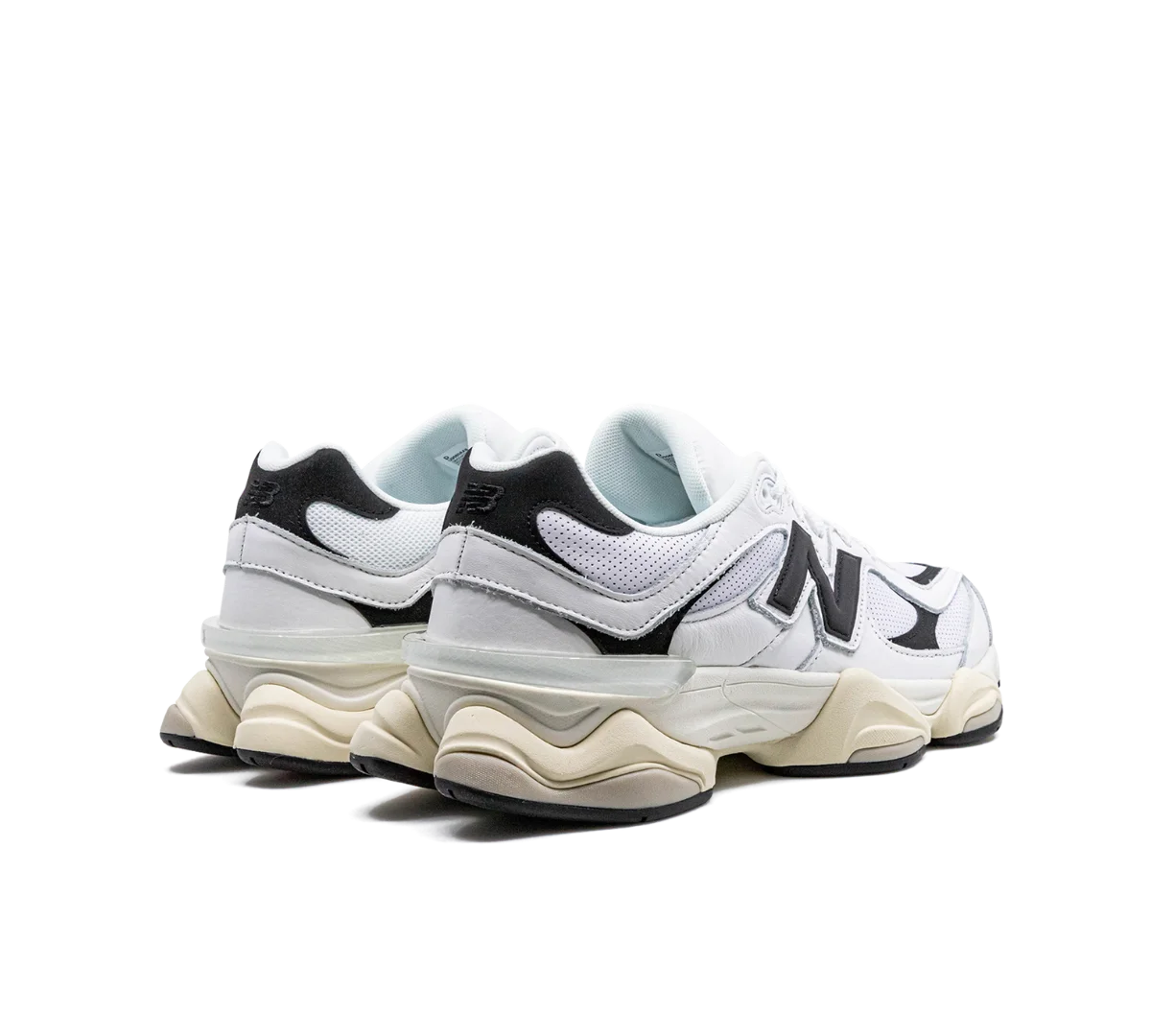 Tênis New Balance 9060 'White Black' Preto / Branco
