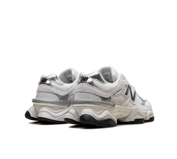 Tênis New Balance 9060 'White Black Metallic Silver' Branco / Cinza