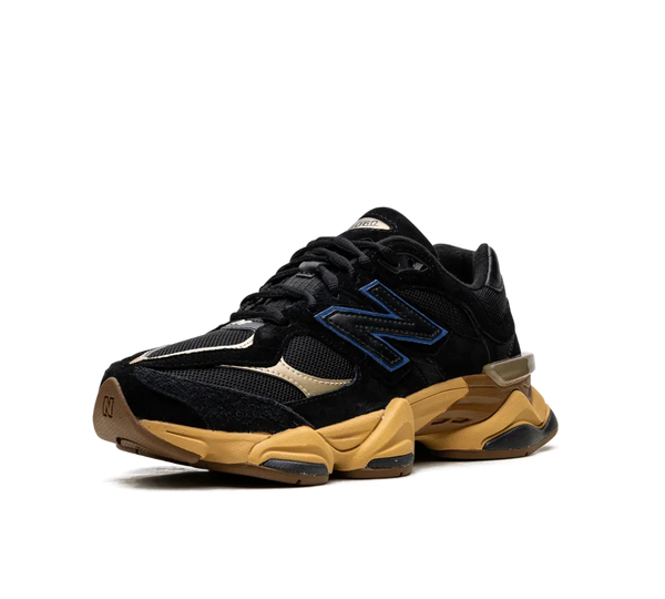 Tênis New Balance 9060 'Black Royal Gum' Preto / Amarelo