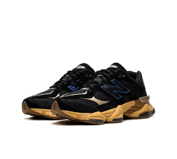 Tênis New Balance 9060 'Black Royal Gum' Preto / Amarelo
