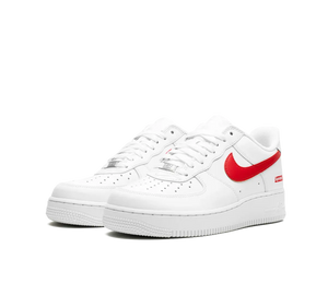 Tênis Nike Air Force 1 Low x Supreme 'Shanghai' Branco / Vermelho – foto 4