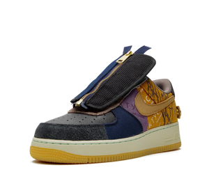 Tênis Nike Air Force 1 Low x Travis Scott 'Cactus Jack' Marrom / Azul – foto 2