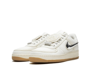 Tênis Nike Air Force 1 Low x Travis Scott 'Sail' Branco / Bege – foto 3