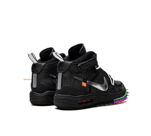 Tênis Nike Air Force 1 Mid x Off-White 'Black' Preto – foto 4