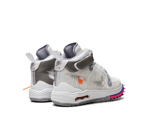Tênis Nike Air Force 1 Mid x Off-White 'White' Branco – foto 4