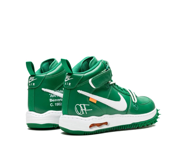 Tênis Nike Air Force 1 Mid x Off-White 'Pine Green' Verde