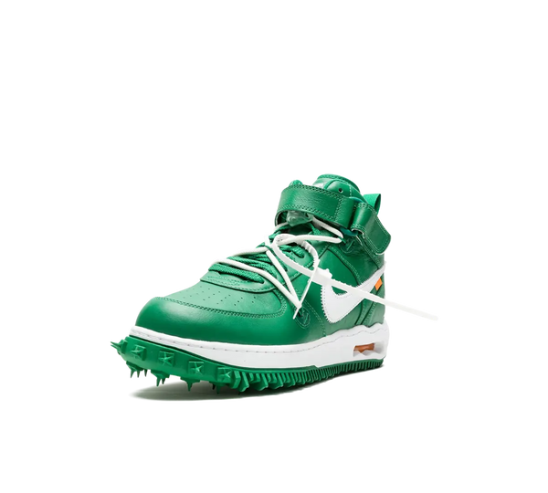 Tênis Nike Air Force 1 Mid x Off-White 'Pine Green' Verde