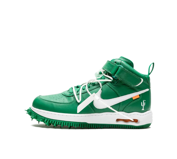 Tênis Nike Air Force 1 Mid x Off-White 'Pine Green' Verde