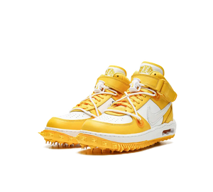 Tênis Nike Air Force 1 Mid x Off-White 'Varsity Maize' Amarelo – foto 3