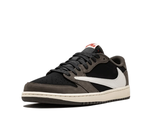 Tênis Nike Air Jordan 1 Low x Travis Scott 'Mocha' Marrom / Preto – foto 2
