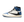 Tênis Nike Air Jordan 1 High OG SP x Travis Scott x Fragment 'Military Blue' Branco / Azul