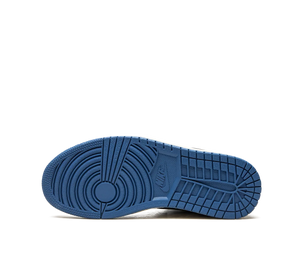 Tênis Nike Air Jordan 1 High OG SP x Travis Scott x Fragment 'Military Blue' Branco / Azul – foto 5