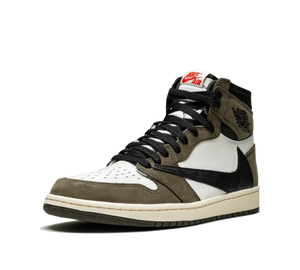 Tênis Nike Air Jordan 1 High OG x Travis Scott 'Mocha' Marrom / Branco – foto 2