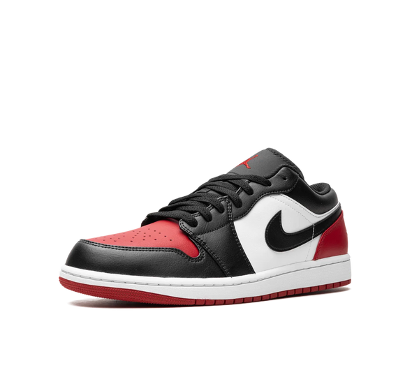 Tênis Nike Air Jordan 1 Low 'Bred Toe 2.0' Vermelho