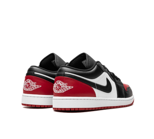 Tênis Nike Air Jordan 1 Low GS 'Bred Toe 2.0' Vermelho – foto 4