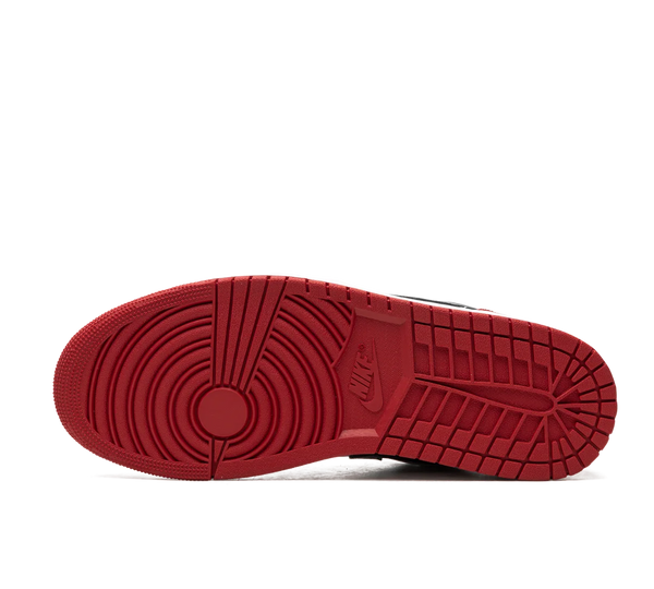 Tênis Nike Air Jordan 1 Low 'Bred Toe 2.0' Vermelho