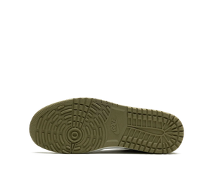 Tênis Nike Air Jordan 1 Low Golf x Travis Scott 'Olive' Verde / Preto – foto 5