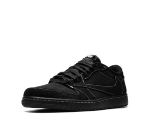 Tênis Nike Air Jordan 1 Low OG SP x Travis Scott 'Black Phantom' Preto – foto 2
