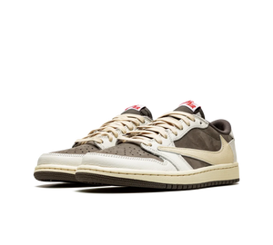Tênis Nike Air Jordan 1 Low OG x Travis Scott 'Reverse Mocha' Bege / Marrom – foto 3