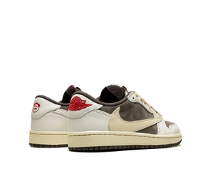 Tênis Nike Air Jordan 1 Low OG x Travis Scott 'Reverse Mocha' Bege / Marrom – foto 4