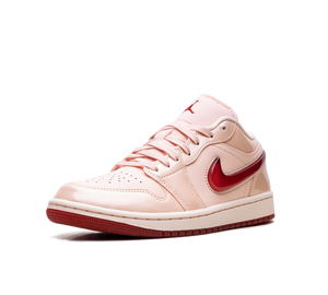 Tênis Nike Air Jordan 1 Low 'Patent Valentine's Day' Rosa / Vermelho – foto 2