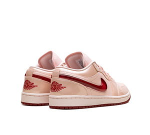 Tênis Nike Air Jordan 1 Low 'Patent Valentine's Day' Rosa / Vermelho – foto 4