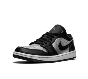 Tênis Nike Air Jordan 1 Low 'Silver Toe' Prata – foto 2