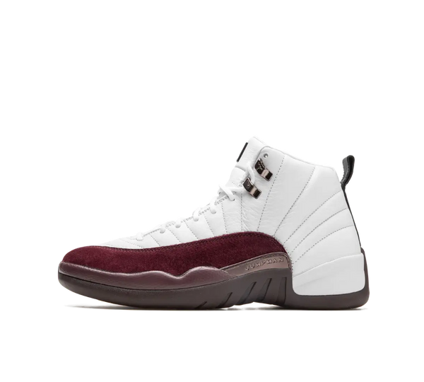 Tênis Nike Air Jordan 12 x A Ma Maniére 'White Burgundy Crush' Branco / Vinho