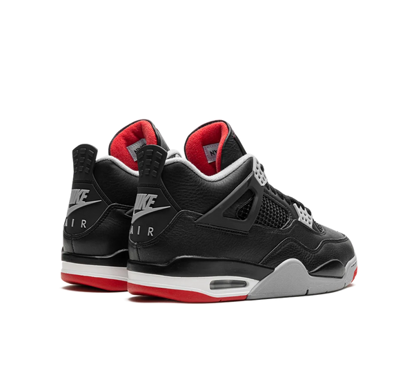 Tênis Nike Air Jordan 4 'Bred Reimagined' Preto / Vermelho