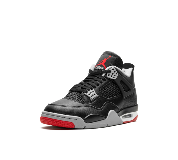 Tênis Nike Air Jordan 4 'Bred Reimagined' Preto / Vermelho