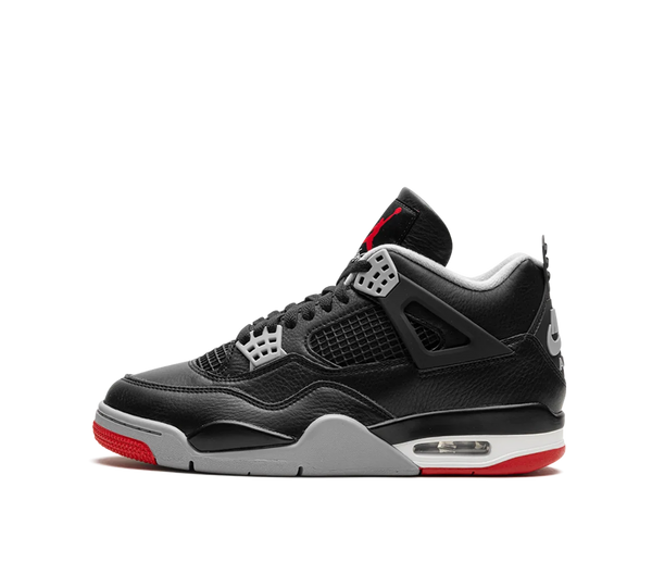 Tênis Nike Air Jordan 4 'Bred Reimagined' Preto / Vermelho