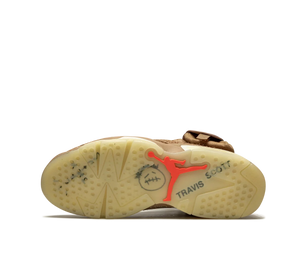 Tênis Nike Air Jordan 6 Retro x Travis Scott 'British Khaki' Marrom / Bege – foto 5