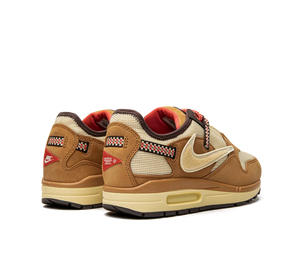 Tênis Nike Air Max 1 x Travis Scott 'Wheat' Marrom / Amarelo – foto 4