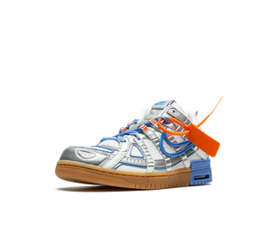 Tênis Nike Air Rubber Dunk x Off-White 'University Blue' Azul / Prata – foto 2