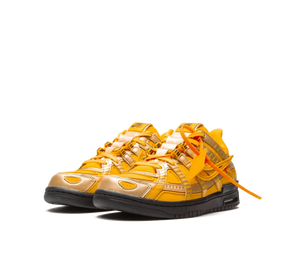 Tênis Nike Air Rubber Dunk x Off-White 'University Gold' Amarelo – foto 3