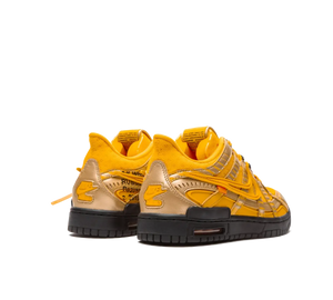 Tênis Nike Air Rubber Dunk x Off-White 'University Gold' Amarelo – foto 4