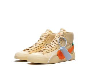 Tênis Nike Blazer Mid x Off-White 'All Hallows Eve' Marrom / Laranja – foto 3