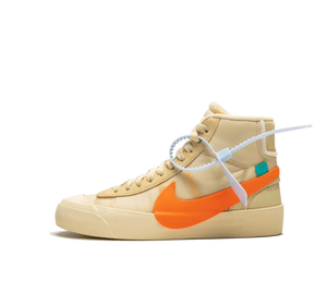 Tênis Nike Blazer Mid x Off-White 'All Hallows Eve' Marrom / Laranja