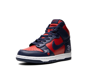 Tênis Nike Dunk High SB 'Supreme By Any Means' Azul/Vermelho – foto 2