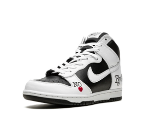 Tênis Nike Dunk High SB 'Supreme By Any Means' Branco/Preto – foto 2