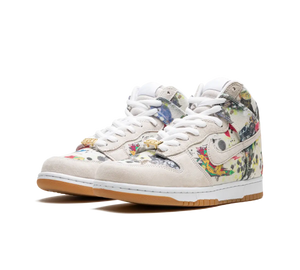 Tênis Nike Dunk High SB 'Supreme Rammellzee' Bege – foto 3