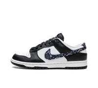 Tênis Nike Dunk Low 'Black Paisley' Branco / Preto