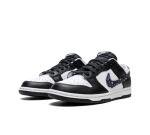 Tênis Nike Dunk Low 'Black Paisley' Branco / Preto – foto 3